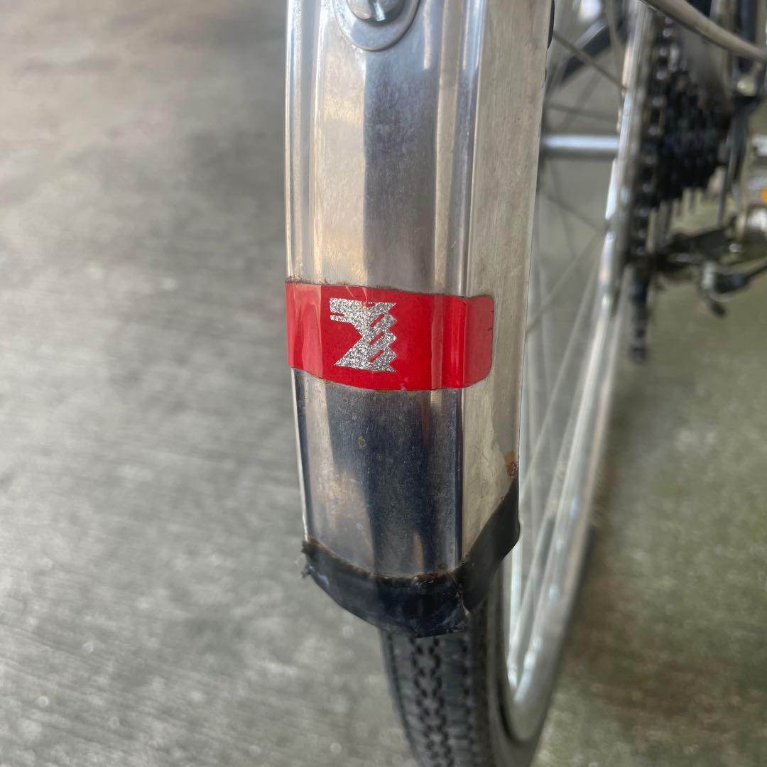 【週末値下げ】ヴィンテージ　昭和　ゼブラ　スーパーカー自転車　レトロ　26インチ