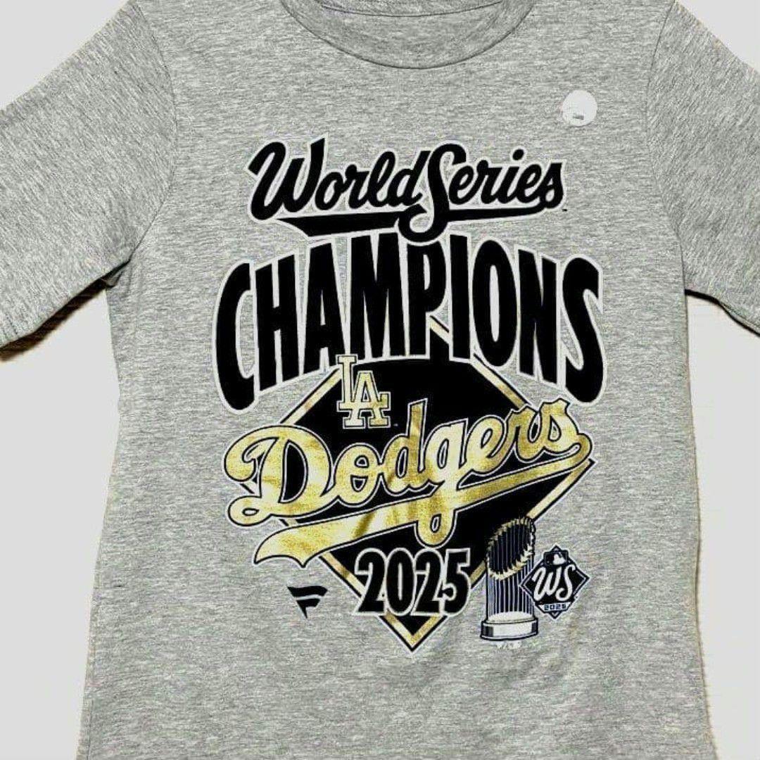 大谷翔平／ロサンゼルス・ドジャース／ワールドシリーズ優勝／セレモニーTシャツ S