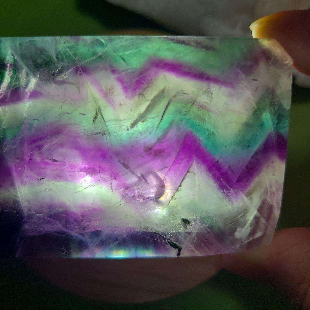 貴重な水入りフローライト