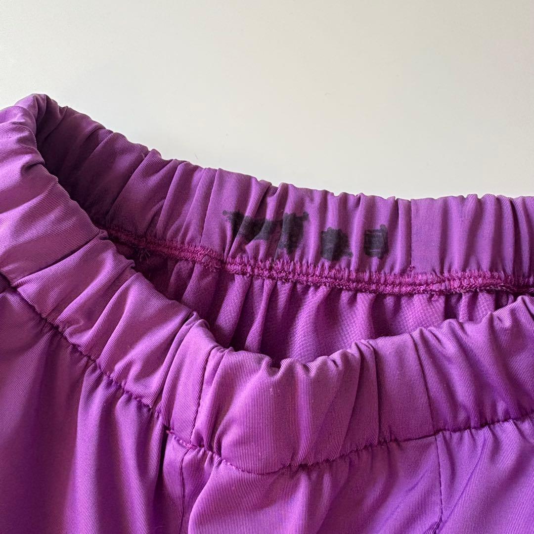 社交ダンス スカート 衣装 紫 パープル ドレス