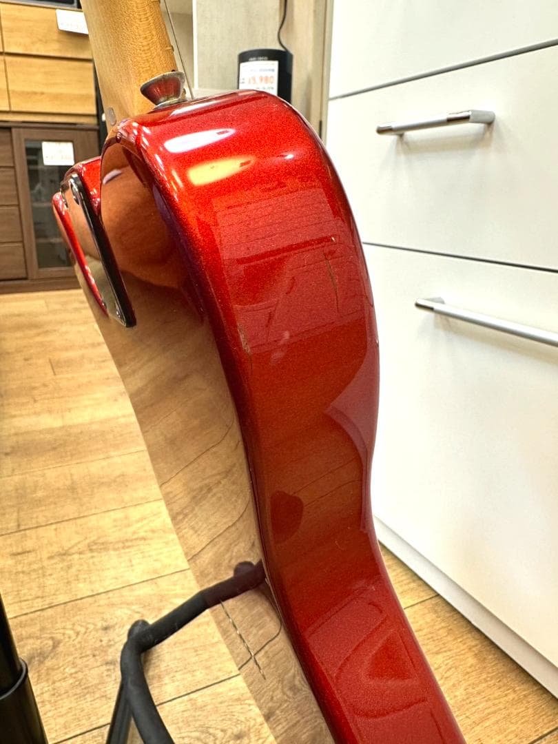 ♪Bacchus バッカス テレキャスター 赤 レッド Universe ♪