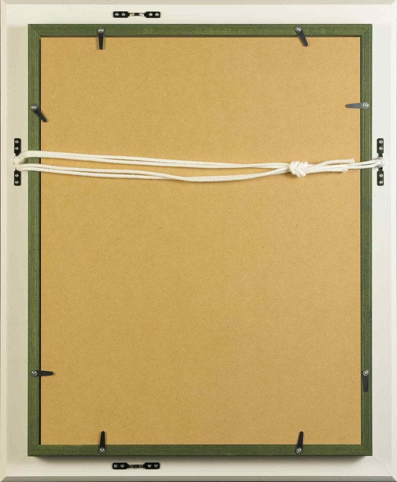 わたせせいぞう　アクリル　肉筆『ドライブ風景』表と裏サイン　F6号　額　b801