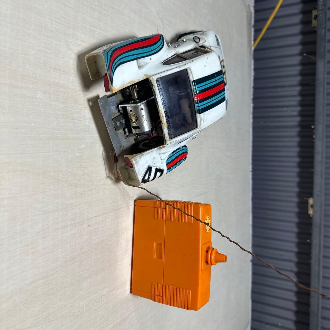 昭和レトロ　サンワ チャンピオンシリーズ　ラジコンカー ポルシェ 935ターボ