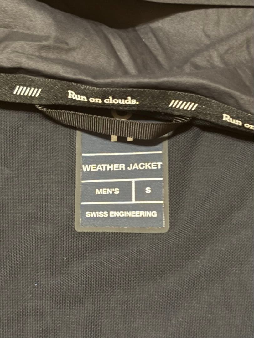 On オン　ウェザージャケット ナイロンパーカー ウインドブレーカー　メンズ