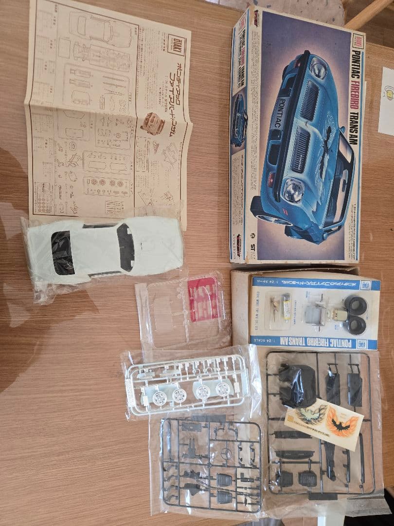 【完品】オオタキ プラモデル 1/24 ポンティアック ファイアバードトランザム