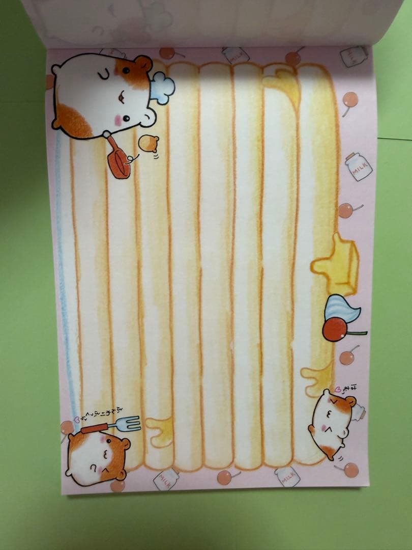 平成レトロ メイプルハムっち メモ帳 シール付き 当時物 希少