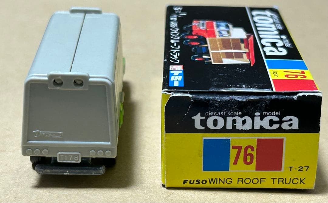 日本製 トミカ ふそう ウイングルーフ トラック 札幌通運