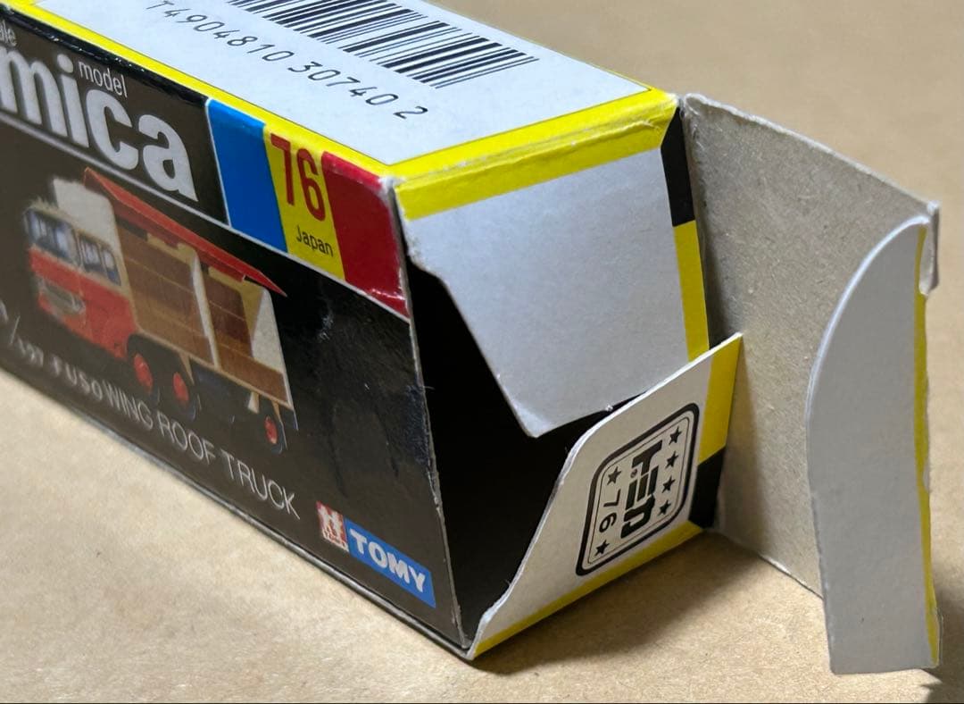 日本製 トミカ ふそう ウイングルーフ トラック 札幌通運