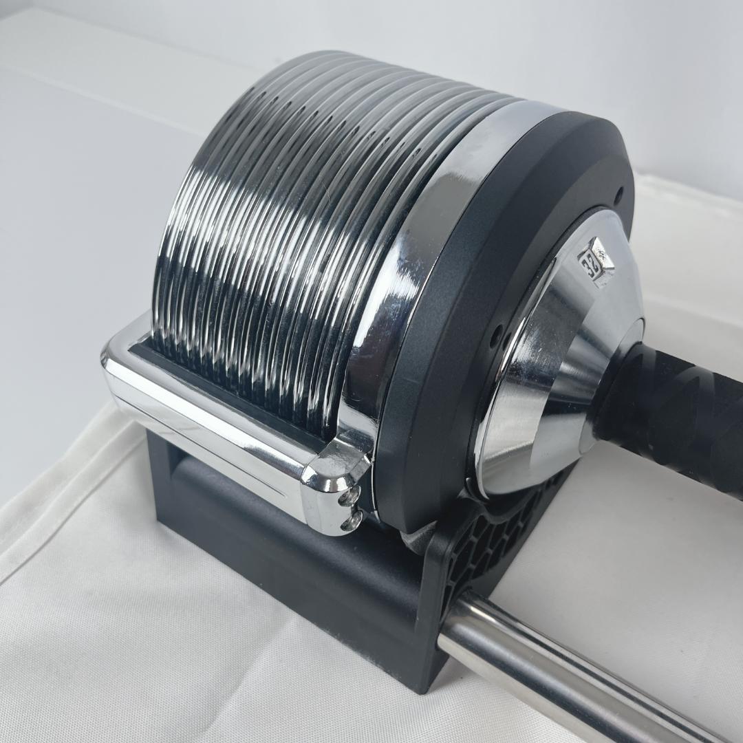 ②ライシン ヘリックスミラー ダンベル 32kg 可変式 1kg刻み