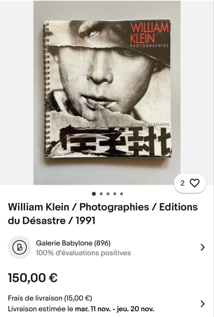 William  ウィリアムクラインPhotographies