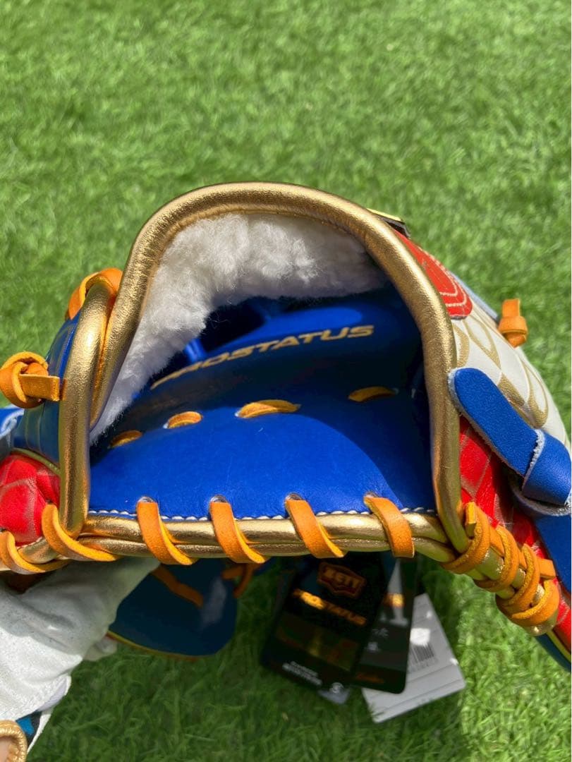 【2024超限定モデル】ゼット プロステイタス 軟式 グローブ 源田モデル