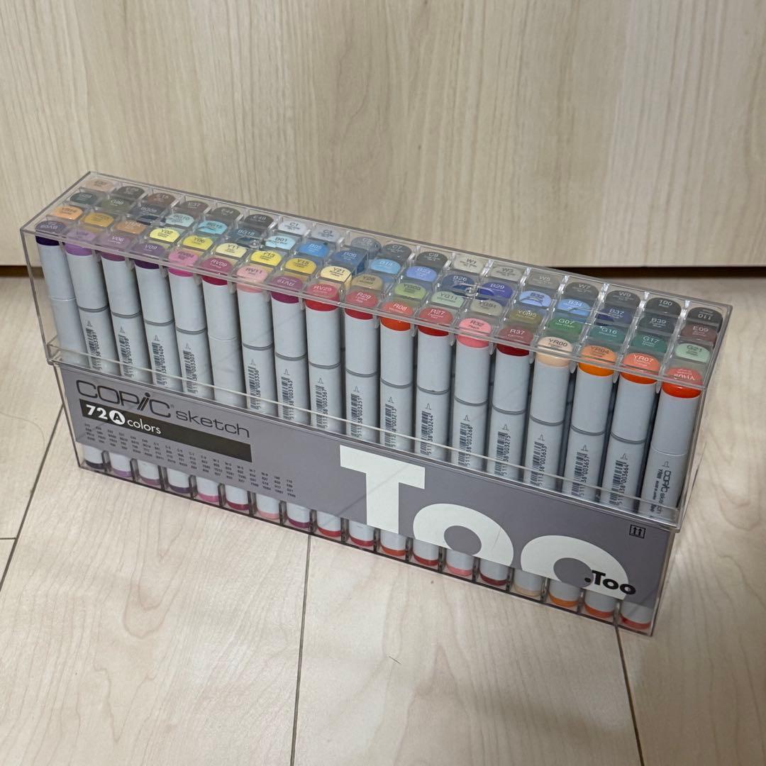 コピックスケッチ 72色 セットA Aセット Copic Sketch