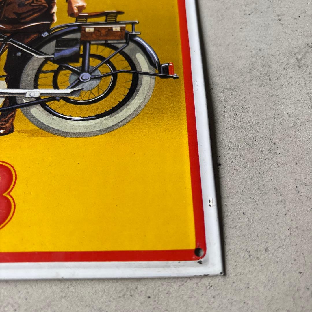 SHELL 1928年　ヴィンテージ　広告プレート