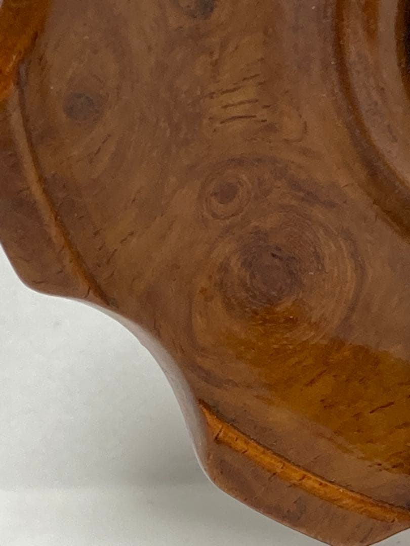 木製リール自作（落とし込み）花梨の瘤