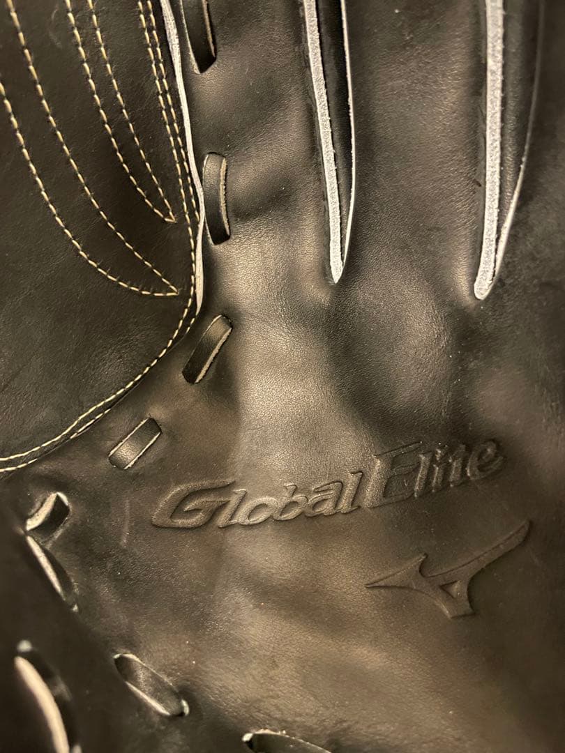 新品　グローバルエリート　野球 硬式グローブ 一般用　大人　右投げ　グラブ　黒