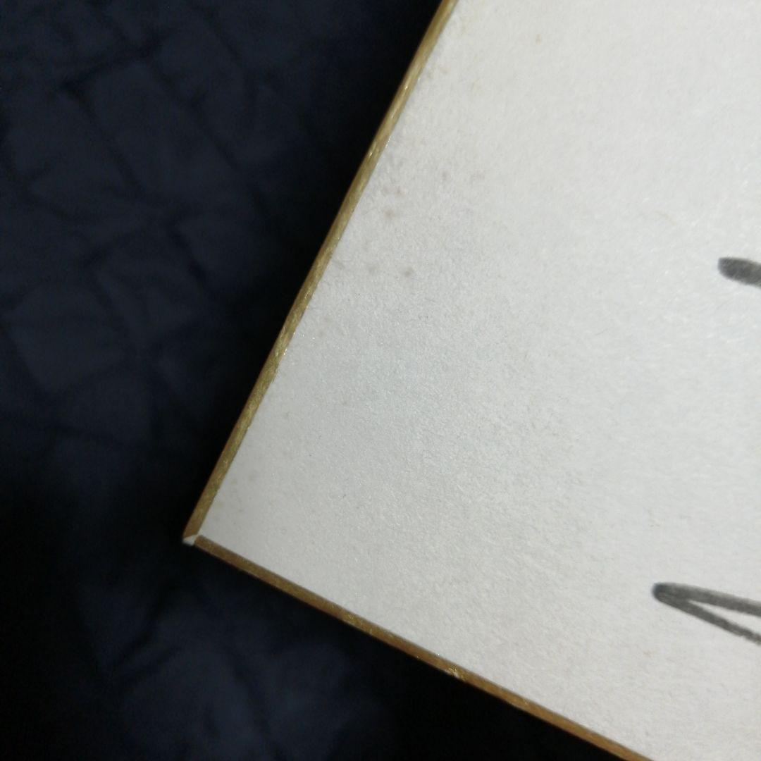 バッド ムーン ライジング　　サイン色紙