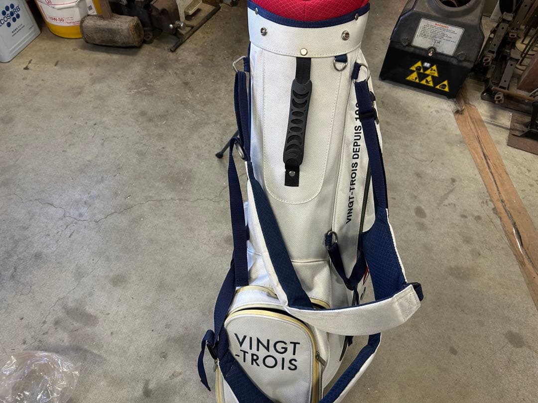 23GOLF VINGT TROIS 1986 キャディバッグ　フード付き
