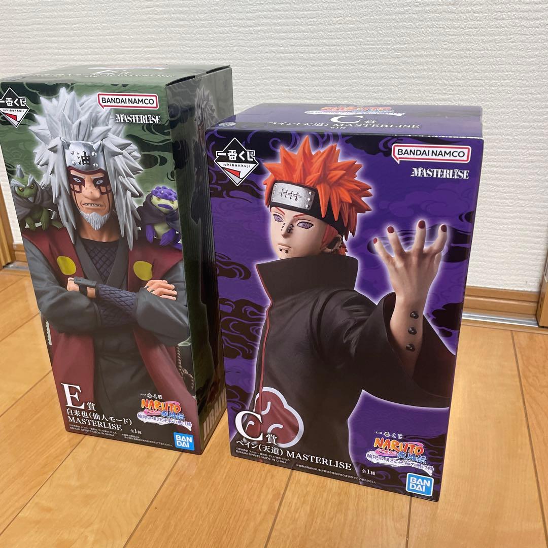 一番くじNARUTO E賞　自来也フィギュア C賞ペイン　フィギュア