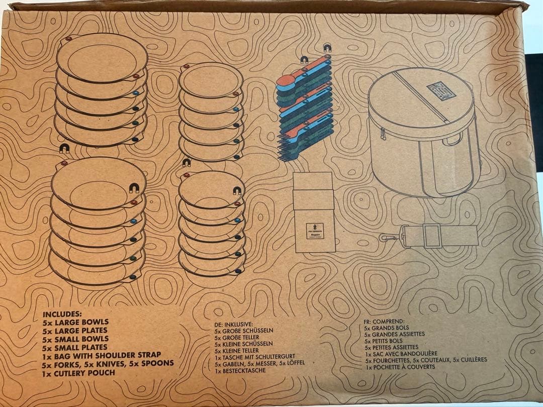 ‼️フルウィンザー Magware 35点セット 新品 未開封 キャンプ 食器‼️