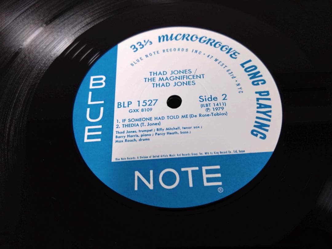 The Magnificent Thad Jones LP(レコード)