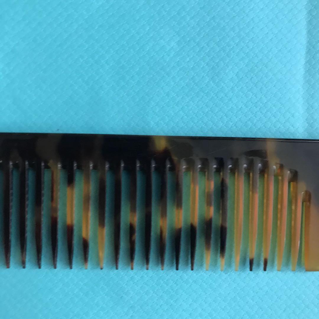 ビンテージ　　本鼈甲コーム　　未使用貴重品