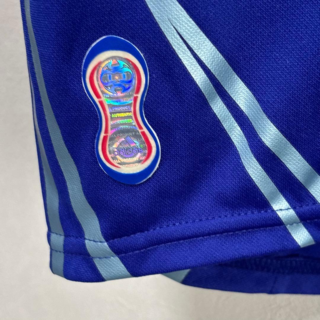 日本代表 adidas アディダス ユニフォーム ゲームシャツ 2006 L 青