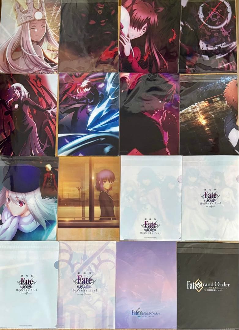 Fate/stay night Heaven's Feel クリアファイル　特典