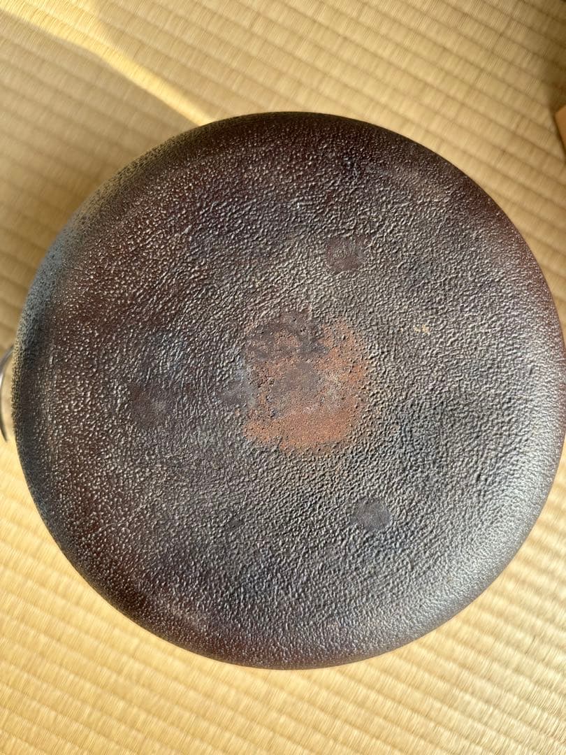 【最終処分値下げ】【25日までの出品】高橋敬典　鉄製茶釜