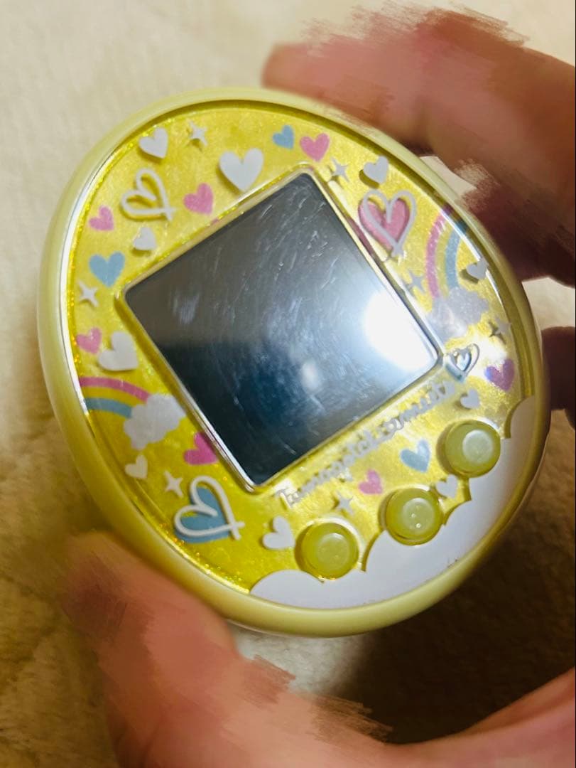 たまごっちみーつ イエロー ハートデザイン