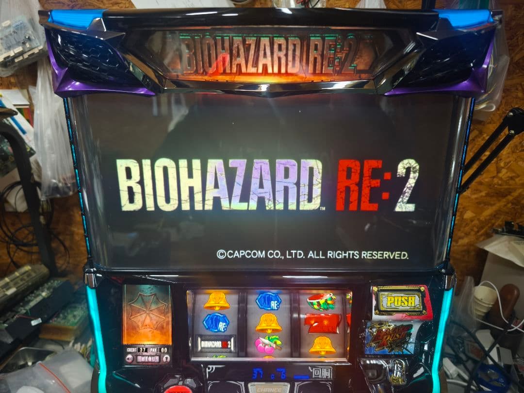 【みさ】バイオハザード RE2 メダル不要機付