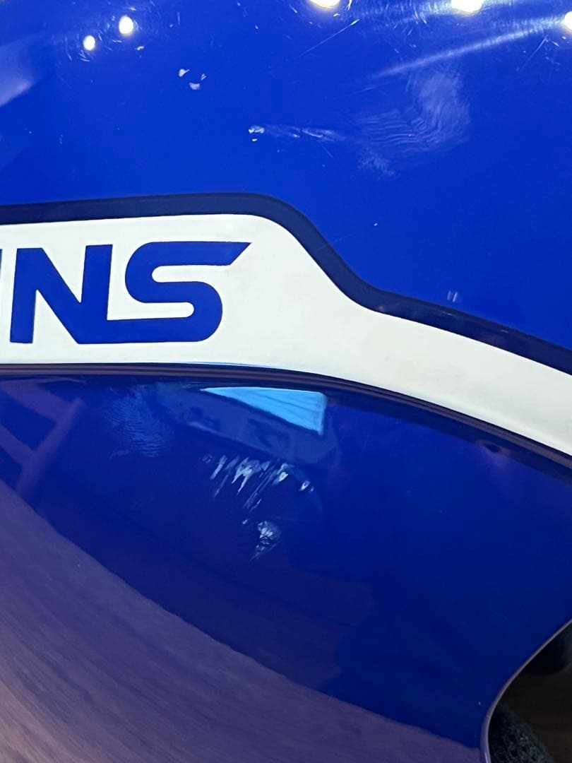 SWANS ヘルメット 青 白 アルペンスキー