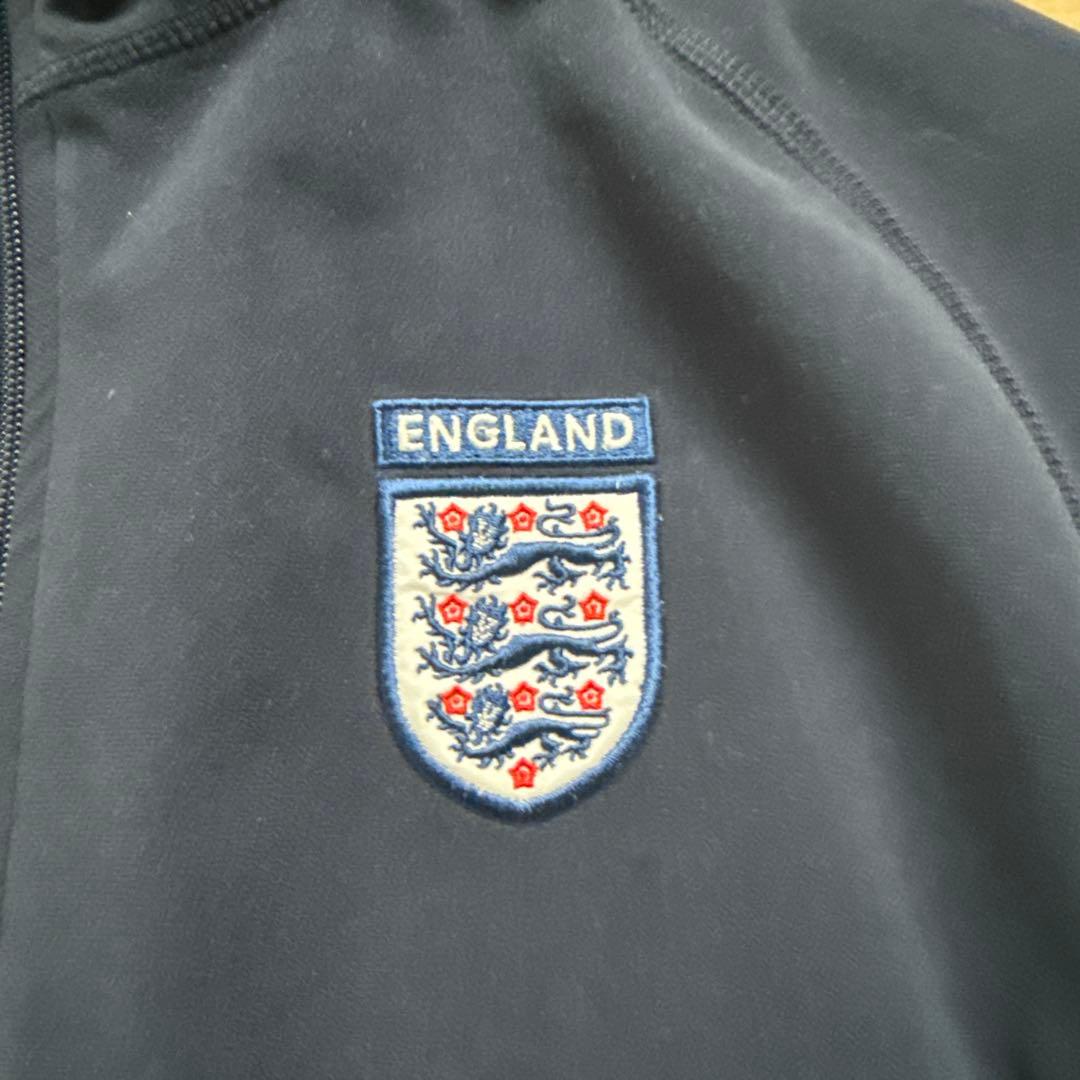 UMBRO アンブロ イングランド代表 トラックジャケット 紺 刺繍ロゴ 00s