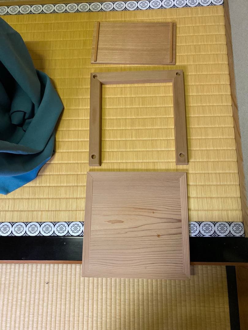 茶道具/寒雲卓　円能斎好写し　組立式