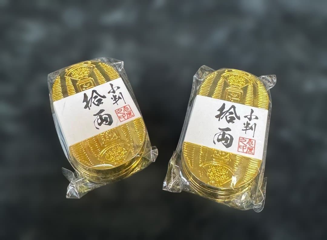 忍びやオリジナル千両箱 小判100枚 映画小道具