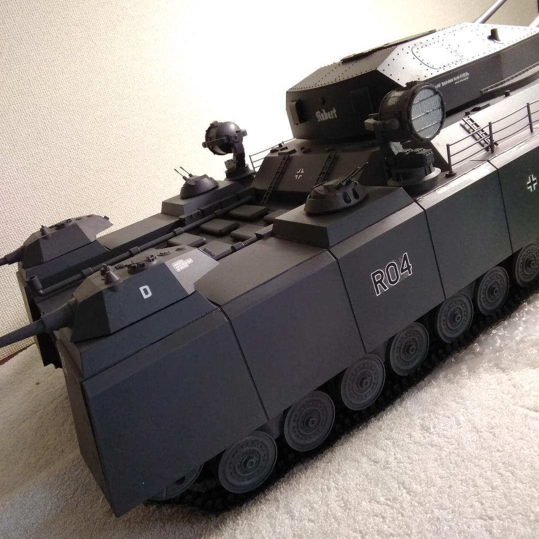 は*ん様 ロケットモデルズ 1/72 ドイツ試作超重戦車「陸上巡洋艦ラーテ」【完