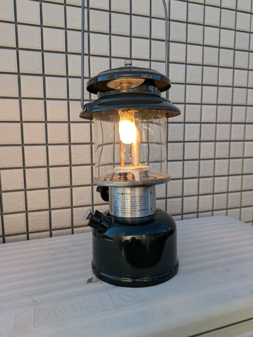 Coleman コールマン ガソリンランタン ワンマントル 92年4月