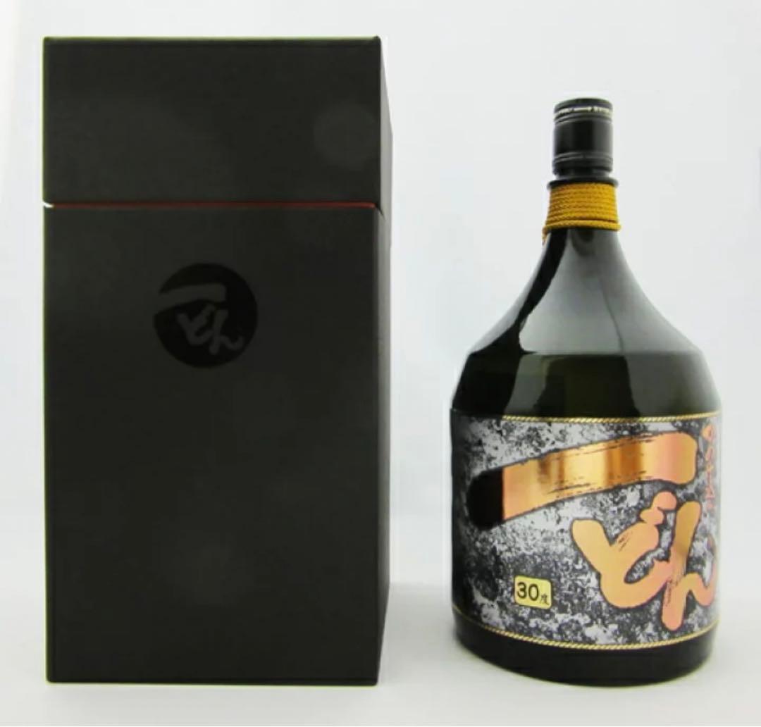 【希少品】一どん化粧箱付1800ml 金ラベル　　　　　村尾　森伊蔵　魔王