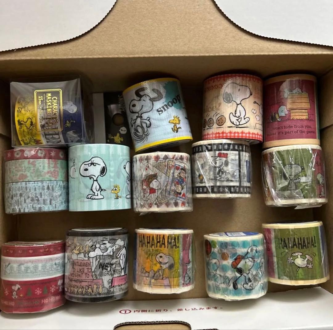 スヌーピー　養生テープ、マスキングテープ