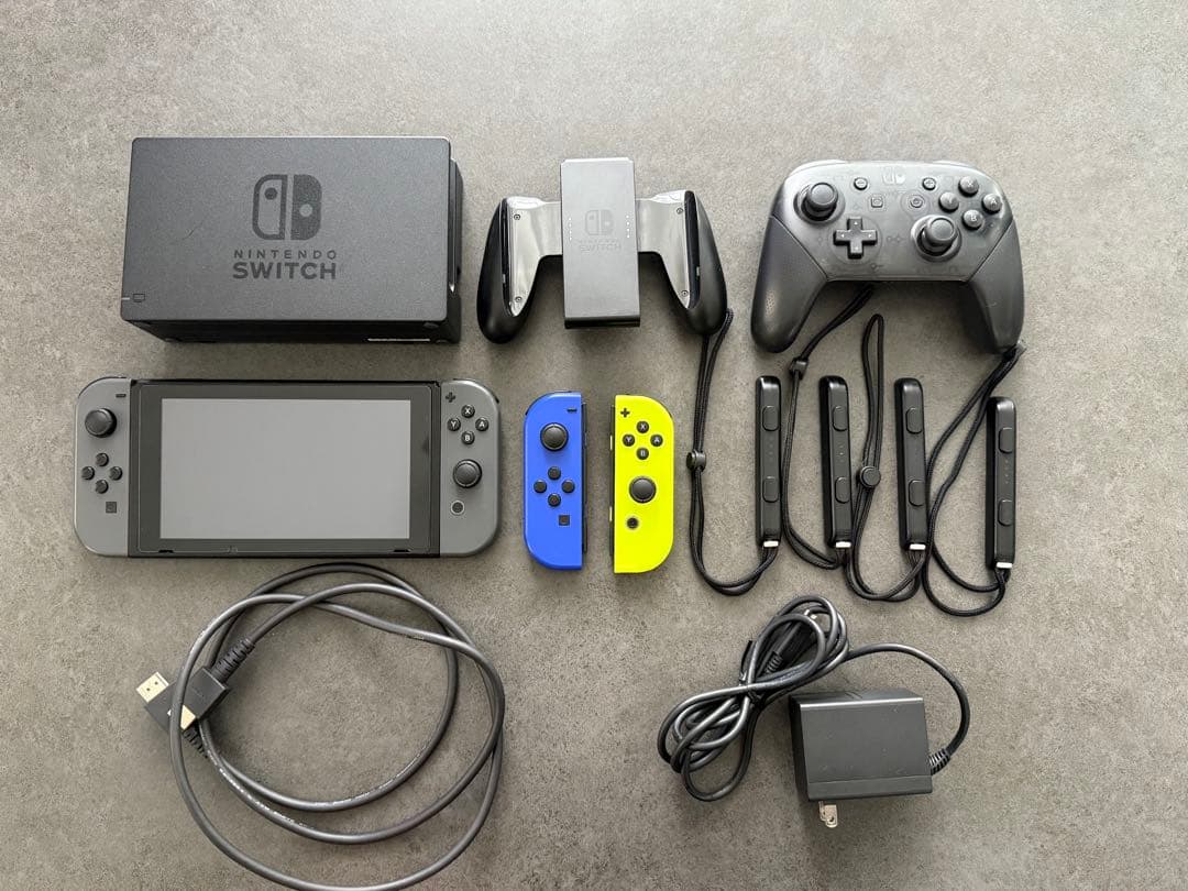 Nintendo Switch 本体 + Joy-Con + プロコントローラー