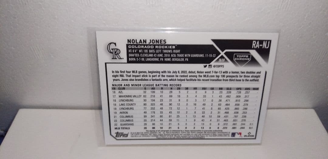 スポーツ選手 TOPPS Chrome