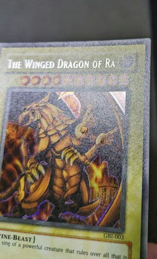 英語版、三幻神、GBI、オベリスク、オシリス、ラーの翼神龍、シークレットレア