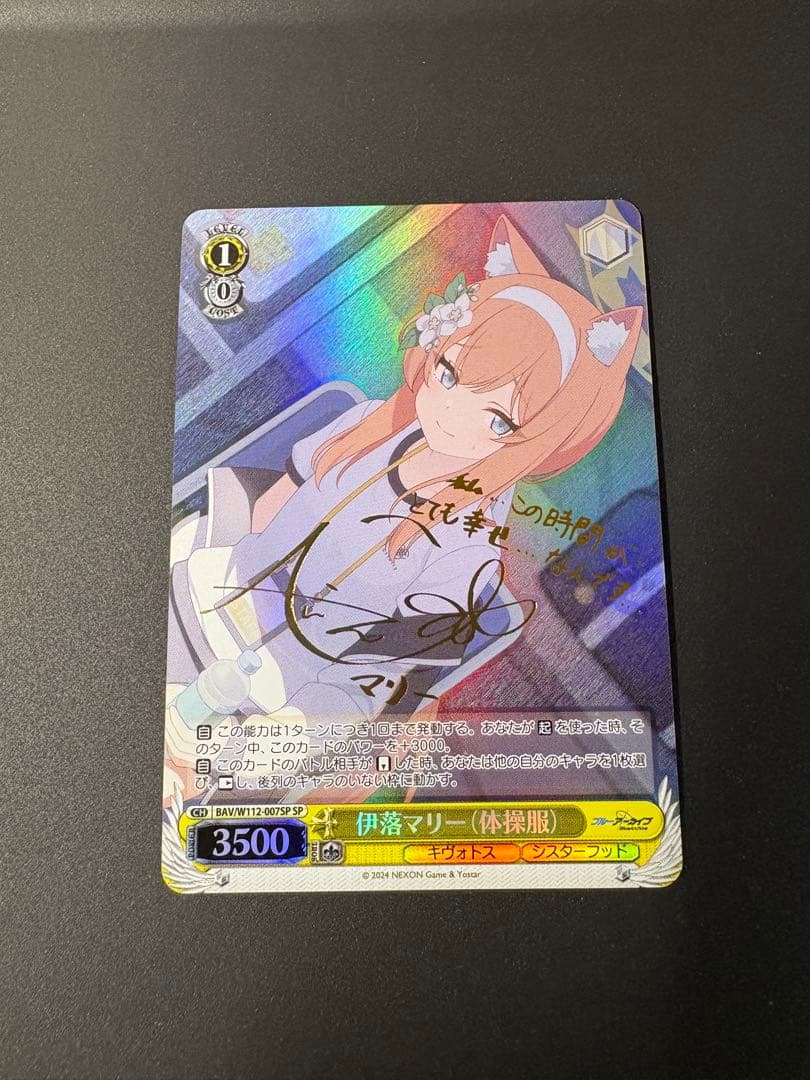 即日　ブルーアーカイブ　伊落マリー　体操服　SP ヴァイスシュヴァルツ