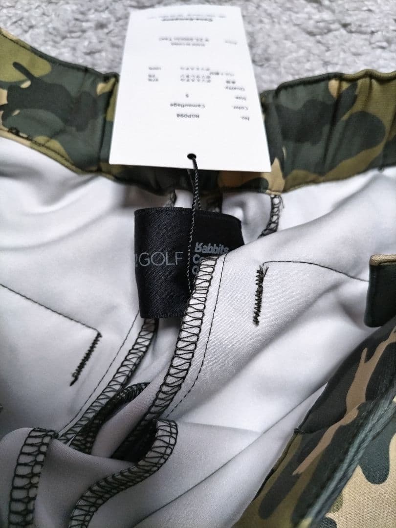 新品　FR2 ゴルフ セットアップ　ポロシャツ＆パンツ スカート　カモフラ柄