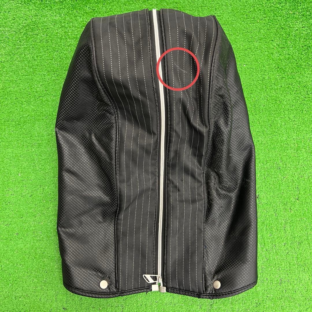 ゼクシオ　XXIO ブラック　メンズ　9インチ ゴルフバッグ　キャディバッグ