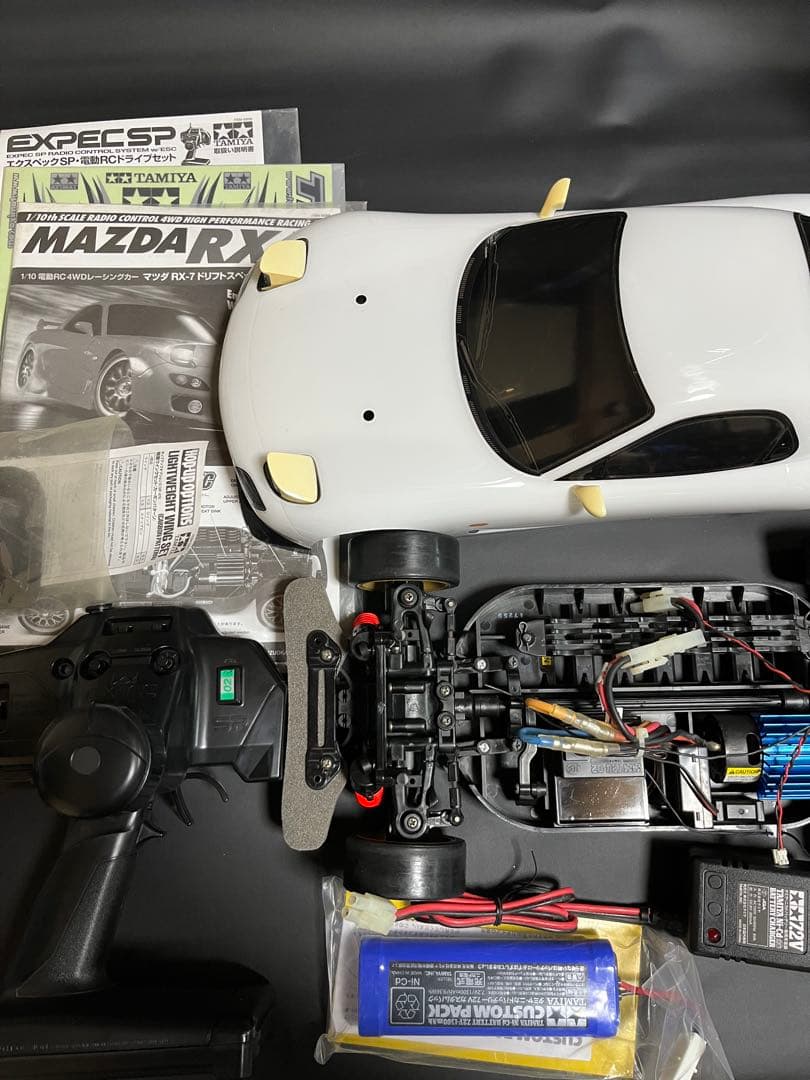 1/10RC RX-7 ドリフトスペック (ホワイトスペシャル)