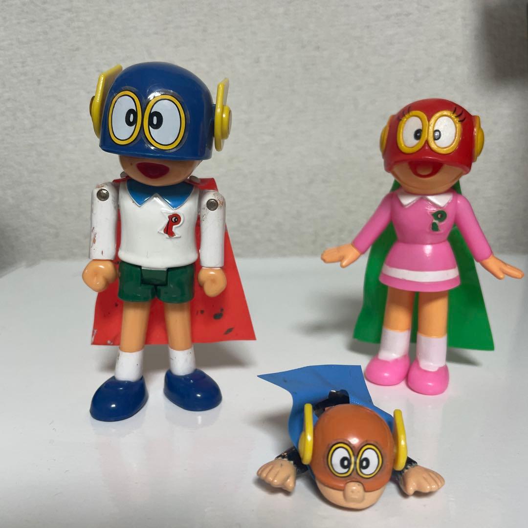 昭和レトロ　バンダイ　ヴィンテージ　超合金　グルグル　パーマン1号2号パー子3号