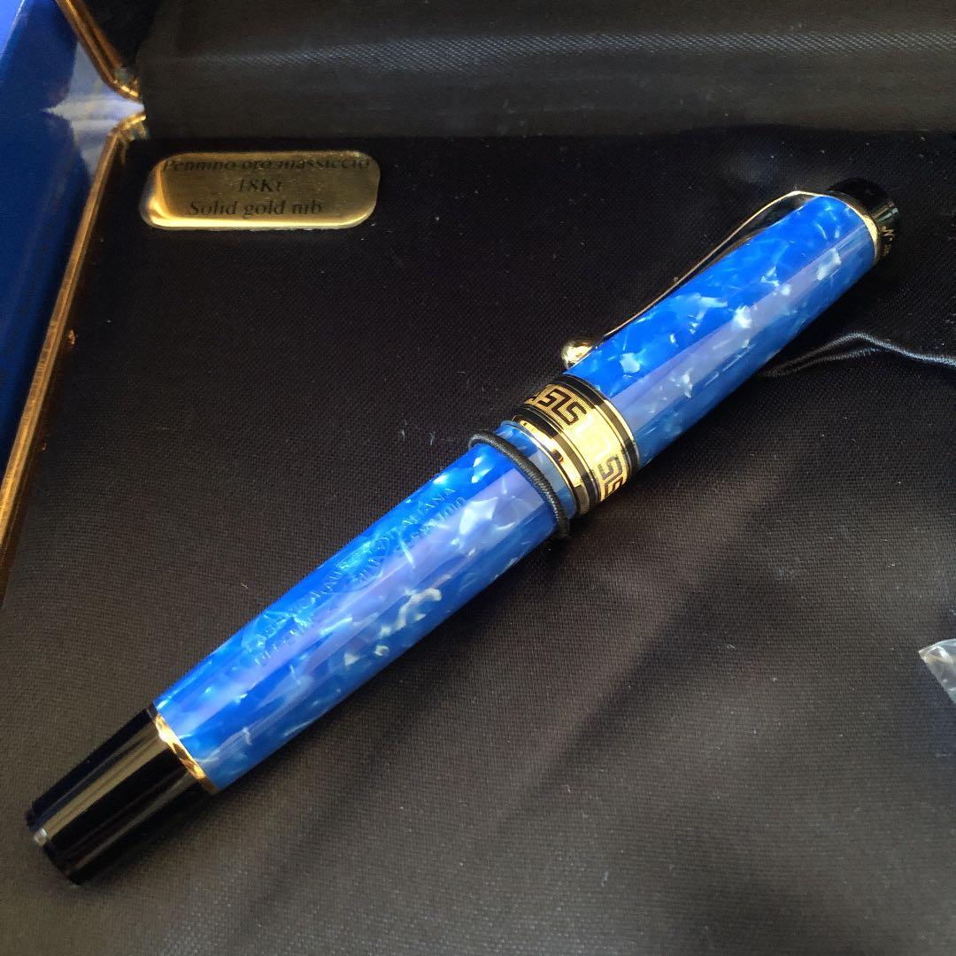 アウロラ　マーレ　万年筆　リミテッドエディション　中字