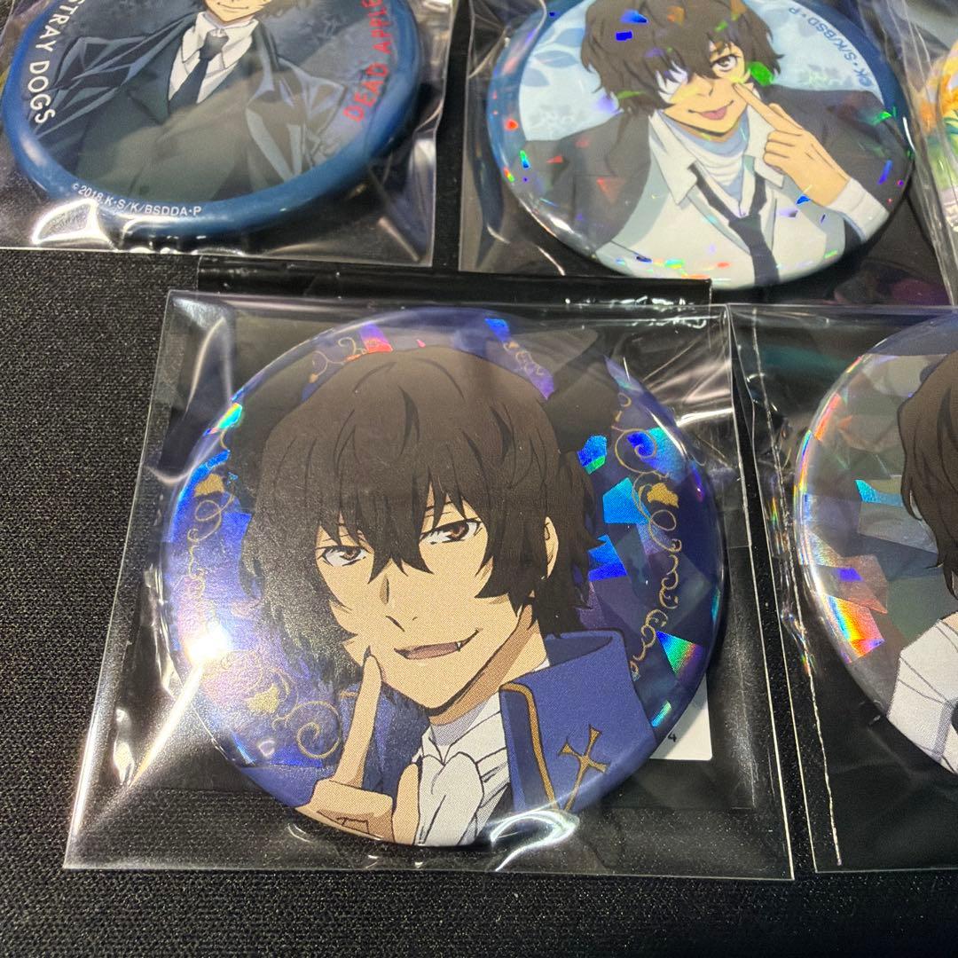 文豪ストレイドッグス 太宰治 AGF2019 15歳 ホログラム缶バッジ等5点