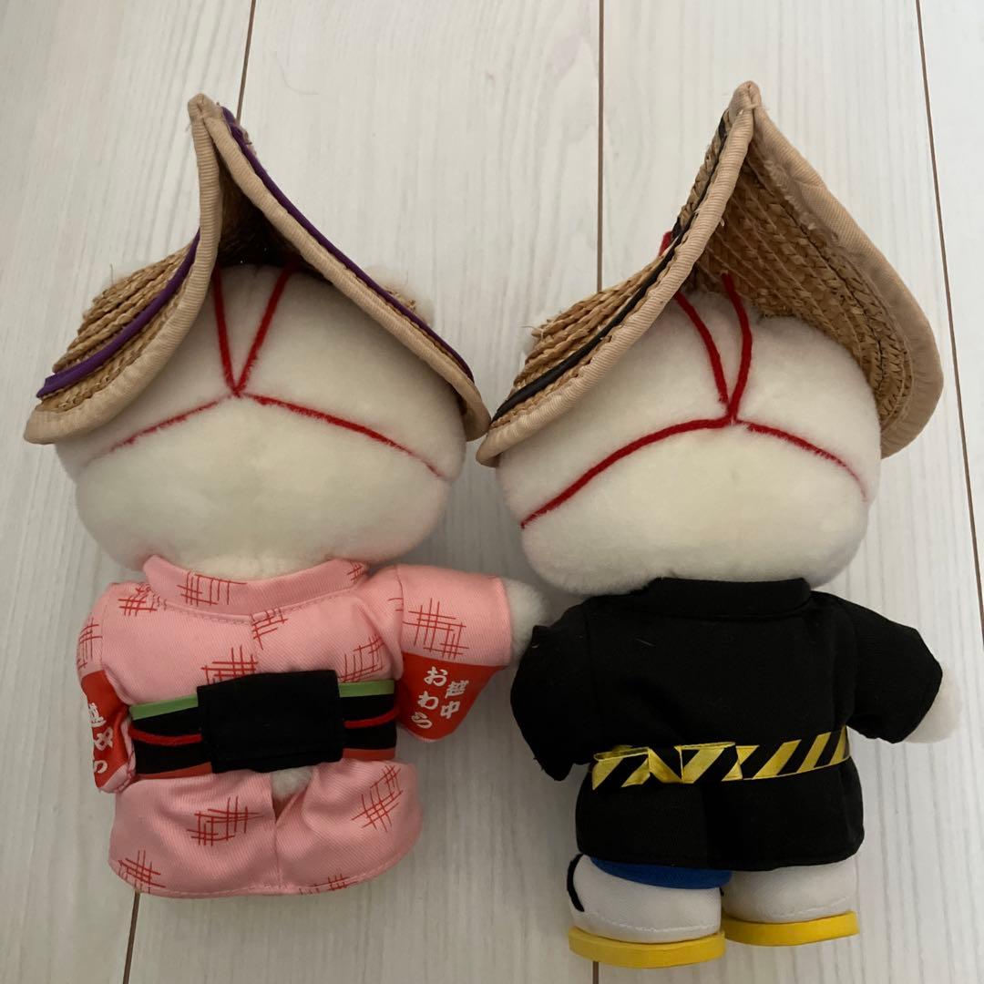 激レア　ご当地キティちゃん　ぬいぐるみセット 富山限定 越中八尾おわら風の盆