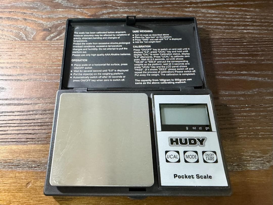 HUDY デジタルポケットスケール #107865
